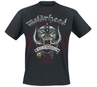 Motörhead Ace of Spades Tattoo Hombre Camiseta Negro 100% algodón Regular