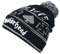 Motörhead Beanie Unisex Gorro negro/gris 70% acrílico, 30% lana