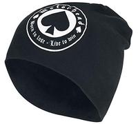 Motörhead Born To Lose - Jersey Beanie Unisex Gorro Negro 100% algodón