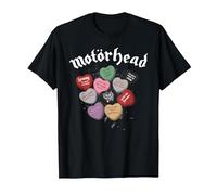 Motörhead Candy Hearts Camiseta, Hombre, Negro, XL