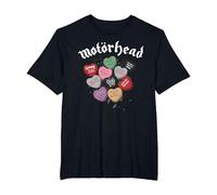 Motörhead Candy Hearts Camiseta, Hombre Tallas Grandes, Negro, 5X Alto