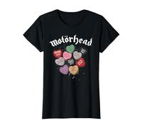 Motörhead Candy Hearts Camiseta, Mujer, Negro, M