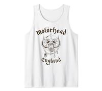 Motörhead - England Brown On White Camiseta sin Mangas
