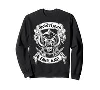Motörhead England Crossed Swords Sudadera, Unisex para Adultos, Negro, XL