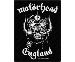 Motörhead England Sin clasificar Parche negro-blanco 100% poliéster