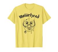 Motörhead - Flat Warpig Black On Lemon Camiseta