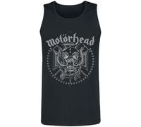 Motörhead Iron Cross Sword Hombre Top Tirante Ancho Negro M 100% algodón Regular
