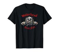 Motörhead Iron Fist Grind Ya Down Vintage Camiseta, Hombre, Negro, 6XL
