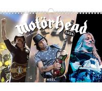 Motörhead Kalender 2026: Der offizielle Kalender mit ganz privaten Einblicken in das Tourleben von Motörhead. Wandkalender. Offizieller Kalender!