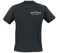 Motörhead Kiss of Death Bullet Circle V2 Hombre Camiseta Negro 100% algodón Regular