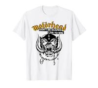 Motörhead - Live To Win White Camiseta, Hombre, Blanco, XXL