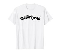 Motörhead - Logo On White Camiseta