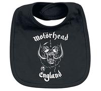 Motörhead Metal-Kids - England Unisex Babero Negro 100% algodón Sin definir