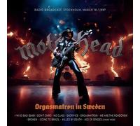 Motörhead – Orgasmatron in Sweden – CD – Transmisión de radio Estocolmo 18/03/1997