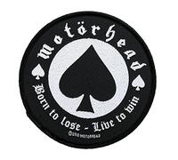 Motörhead parche - Born To Loose Patch - tejida & licencia oficial.