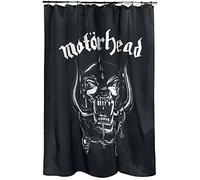 Motörhead Warpig Unisex Cortina Ducha Negro-Blanco 100% poliéster