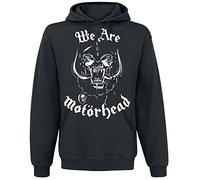 Motörhead We Are Hombre Sudadera con Capucha Negro 50% algodón, 50% poliéster Regular