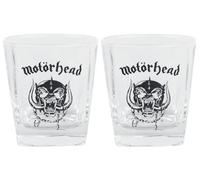 Motörhead Whiskey Glas-Set Sin clasificar Vaso de whisky transparente vidrio 0,25 l