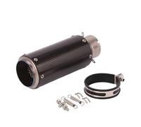 motoescape Para Pegatina Para S1000RR Para CBR1000 pieza moto | Escape Motocicleta 60mm/51mm Fibra Carbono Aleación Titanio Moto Deportiva Carreras(C shape)