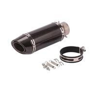 motoescape Para Pegatina Para S1000RR Para CBR1000 pieza moto | Escape Motocicleta 60mm/51mm Fibra Carbono Aleación Titanio Moto Deportiva Carreras(J shape)