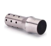 motoescape Para Silenciador Escape Motocicleta pieza moto | Silenciador Ruido Sonido Universal 47mm 51mm Delantero Mid End Catalizador(Option E)
