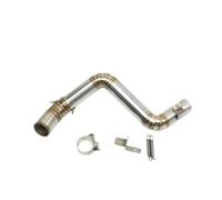 motoescape Tubo Escape Para DUKE 390 200 2012-2016 silenciador | Set Refit Motocross Pit Bike Echappement Moto Tubos Enlace Medio Silp On(TYPE C)