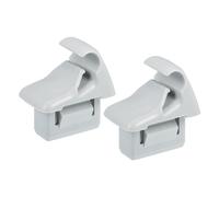 Motoforti Clip De Soporte Para Visera Para Mitsubishi Lancer 06-17 2 Pcs