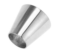 Motoforti Codo Reductor Escape 1.5in-2.5in Acero Inox 304 Plateado 1Pc