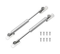 Motoforti Juego de 2 soportes de elevación universales de acero al carbono, tono plateado, 7 pulgadas/180 mm, 3,2 kg/30 N/3 kg