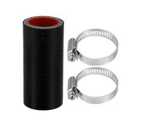 Motoforti Manguera De Silicona Negra Roja 1 Set Para Refrigerante