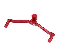 Motoforti Motocicleta Doble Vía Marcha Cambio Palanca Reposapiés Pedal Cambio Rojo