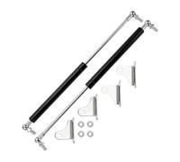 Motoforti Soporte universal de elevación para tapa de coche de comedor con resorte de gas, 380 mm, 180 N/20 kg, color negro, 2 unidades