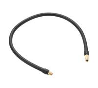 Motoforti Tubo De Extensión Universal Para Inflador De Neumáticos Adaptador De Manguera De Extensión De Bomba De Aire Válvula De Neumático 23.62 Pulgadas M8X0.8 Conector De Goma