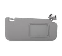 Motoforti Visera Del Lado Derecho Del Pasajero Del Coche Ensamblaje De Visera Solar Para Toyota Rav4 2010-2012 Plástico Con Espejo No.74310-42452-B2 Gris