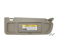 Motoforti Visera Del Sol Del Lado Derecho Del Pasajero Ensamblaje De La Visera Del Sol Para Honda Civic 2009-2011 Plástico Con Espejo No. 83230-Sna-A01Ze Beige