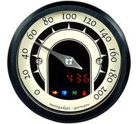 Motogadget Analog Speedo Tiny MST Speedster Black - 500... - Motogadget 22100316