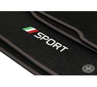 Motohobby Sport Velour Set de Alfombrillas para Alfa Romeo Mito (2008 - 2018) - 4 Piezas - Ajuste