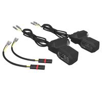 MOTOISM Juego de intermitentes BMW ADV Pro Short Luz interm. + cable adaptador V3, par