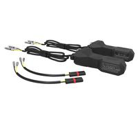 MOTOISM Juego de intermitentes BMW One Luz intermitente con cable adap. V2, par
