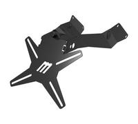 Motoism Soporte matrícula Motoism var. modelos Canteado CNC, recubrimiento polvo negro