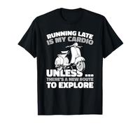 Motoneta Moped Moto Classic - Scooter Camiseta