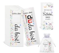 MOTONG 15 piezas de fieltro chocolate regalo envoltura de regalo regalo regalos para chocolate compatible con Duplo, regalos de agradecimiento, pequeños para bodas, adecuado para bodas, invitados de