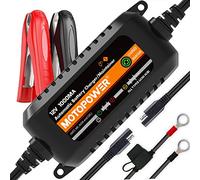 MOTOPOWER MP00205B 12V 1000mA Cargador Automático de Batería