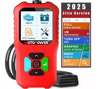 MOTOPOWER MP69038 - Escáner OBD2 para Coche, Lector de código de Falla del Motor, escáner de escaneo de diagnóstico Can - Edición Elite