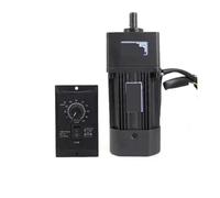 Motor 180W Motor de engranaje AC 220V Eje 15mm 2.5PRM - 1350RPM 6RK180GU-CF Motor de caja de cambios con kit de controlador de velocidad Reversible(1-25K 0-54RPM)