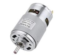 Motor 775 DC 12 V 24 V 80 W 150 W 288 W DC Motor de gran par de alta potencia DC Motor de husillo de doble rodamiento de bolas (288 W 12000 RPM)
