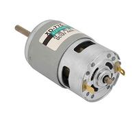 Motor 775, eje de extensión de par de alta potencia de alta velocidad 80w Motor DC 12v / 24v 10000 / 20000RPM CW/CCW para automatización de oficinas, automatización del hogar,etc(24V 20000RPM)
