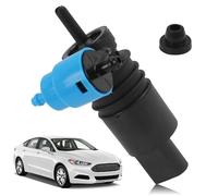 Motor Agua Limpiaparabrisas Bomba De Limpiaparabrisas Universal Para Jeep, Dodge, Chrysler, Volkswagen, Audi, BMW, Chevrolet, Ford - Estilo, Incluye Ojal Para Instalación Fácil Y Rápida