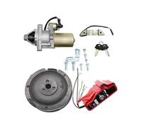 Motor Arrancador Para Gx390 Para Gx340 11hp Gx390 13hp 188f 190f Generador Carcasa Motor Arranque Volante Carga Bobina Interruptor Kits De Arranque Eléctrico Relé Arranque(Special 65mm)