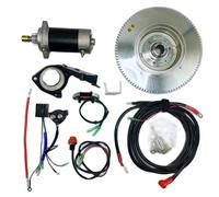 Motor Arrancador Para Motor Arranque Fueraborda T30 T25 E30 30hmhs/L Hwl Mhl 2 Tiempos 25 Hp 30 Hp 496 Cc Kit Arranque Eléctrico Con Bobina Carga Y Volante Relé Arranque
